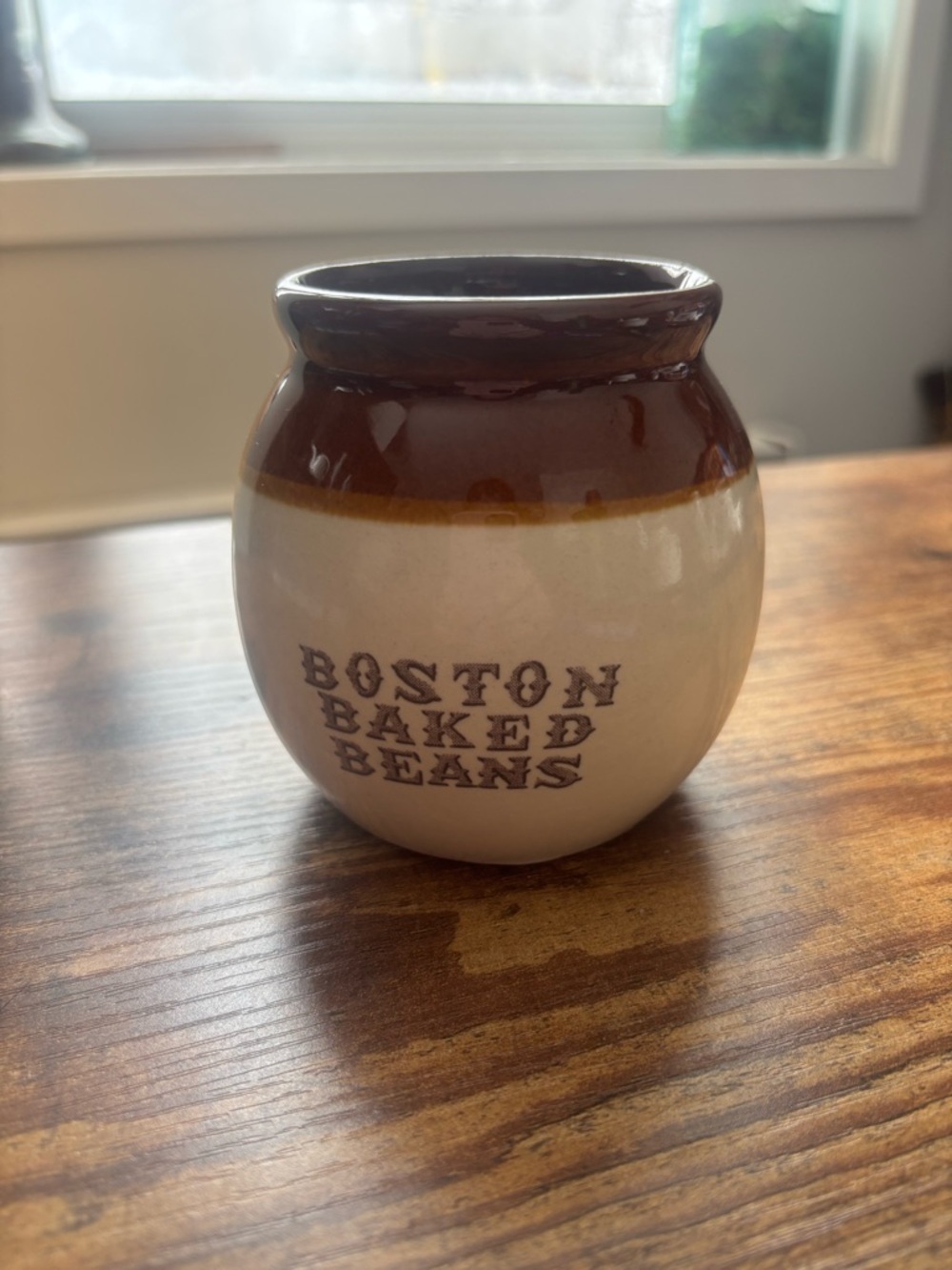 Boston baked beans mini crock